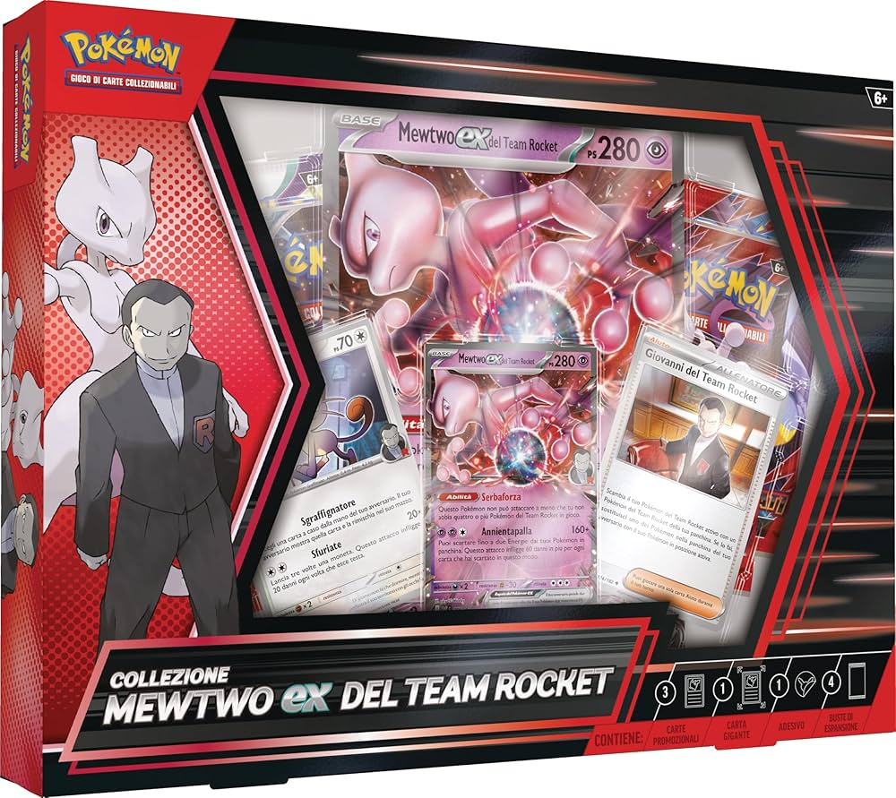 Pokémon Collezione Mewtwo EX Del Team Rcoket (IT)