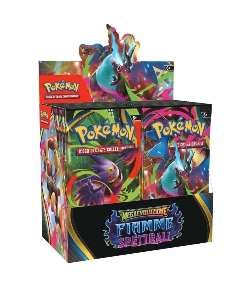 Pokémon Display 36 Buste - FIAMME SPETTRALI (IT)