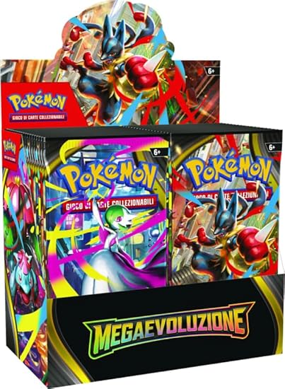 Pokémon Display 36 Buste - MEGAEVOLUZIONE (IT)