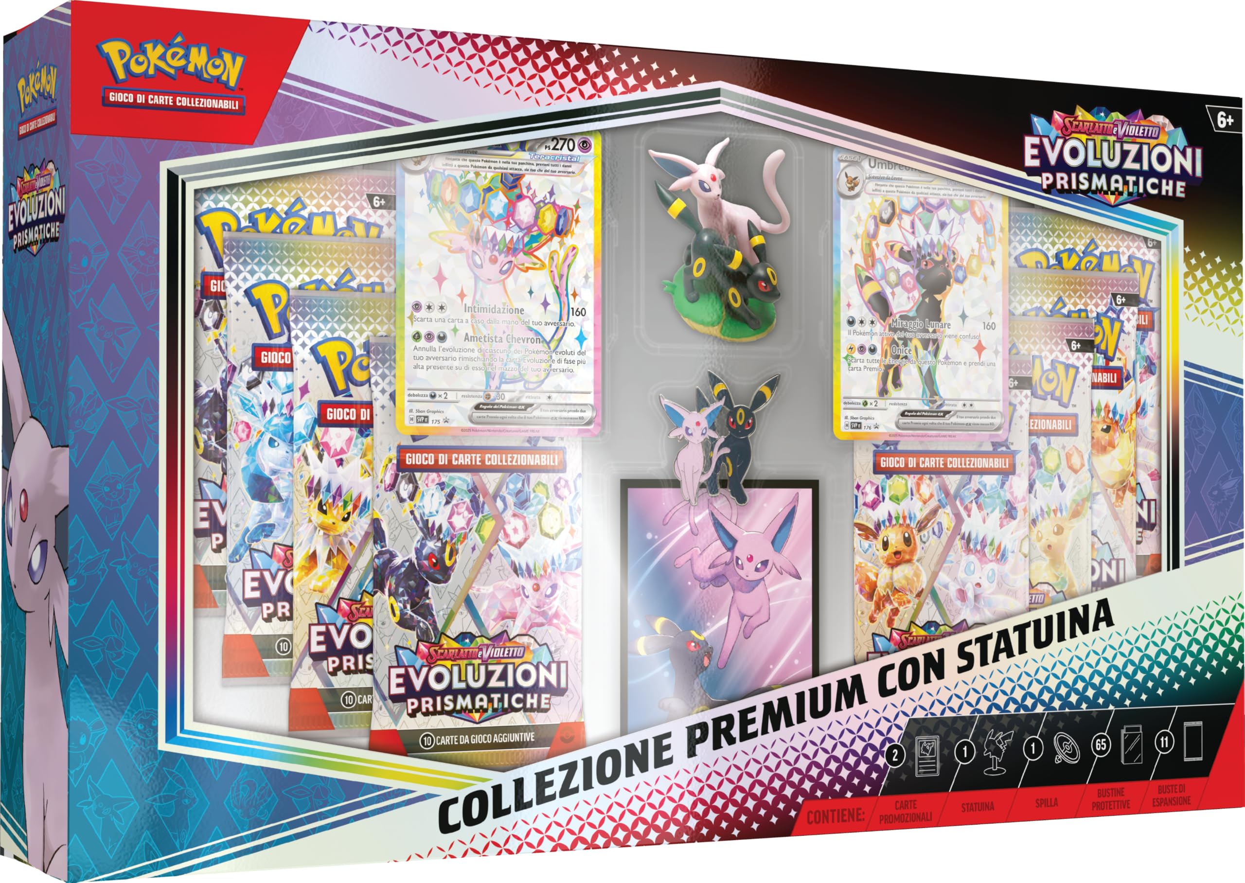 Pokémon Collezione Premium Con Statuine - EVOLUZIONI PRISMATICHE (IT)