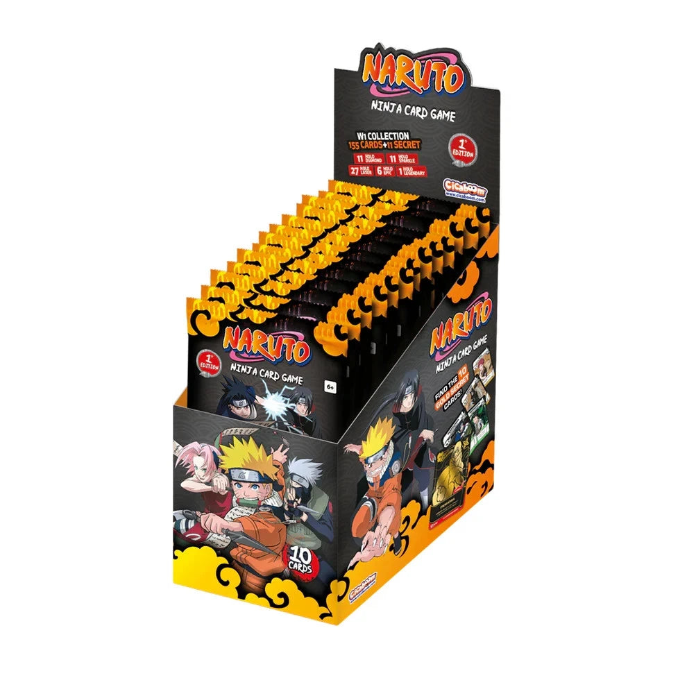 Naruto Mythos Display 24 Buste - Konoha Shidō Prima Edizione (EN) PREVENDITA 13/03