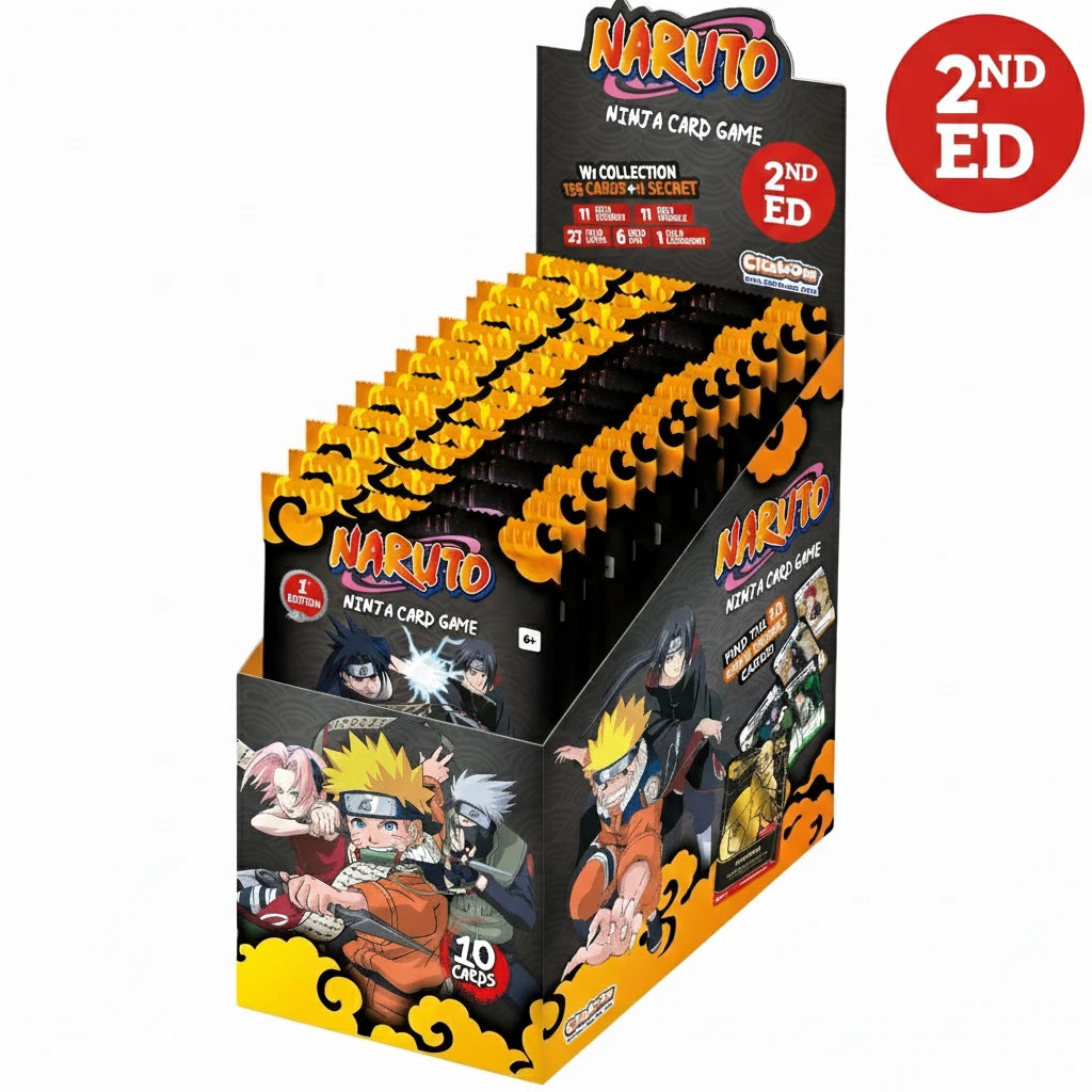 Naruto Mythos Display 24 Buste  – Konoha Shidō Seconda Edizione (EN) PREVENDITA 30/04